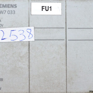 siemens-3NW7-033-cylindrical-fuse-holder-(Used)-1