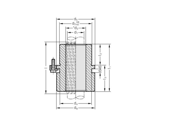 fibro-210.44.032.048-headed-guide-bush-for-ball-bearing-(used)-2