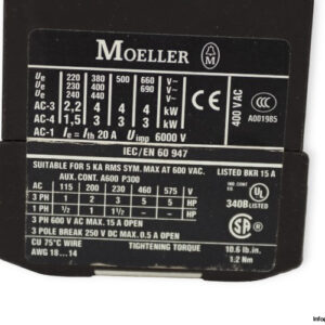 moeller-DIL-EM-01-G-contactor-(Used)-3
