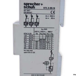 sprecher-schuh-KTL-3-65-N-contactor-(Used)-2