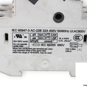 italweber-bch-3x38-2303038-cylindrical-fuse-holder-used-1