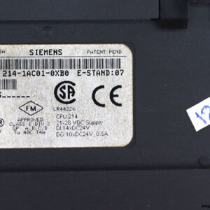 siemens-6ES7-214-1AC01-0XB0-compact-unit-(used)-3