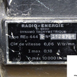 radio-energie-reo-444-r-tachogenerator-2