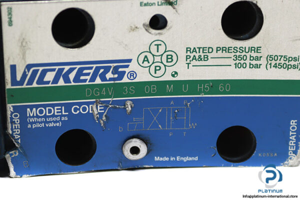 vickers-CG5V-8GW-DMU-H5-solenoid-operated-directional-valve-used-4