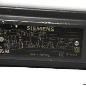 siemens-1FT6021-6AK71-3UB0-brushless-servo-motor-(used)-2