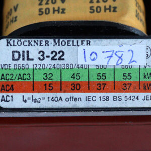 klockner-moeller-DIL-3-22-contactor-(new)-1