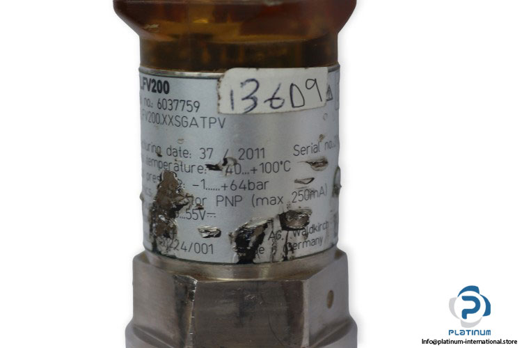 sick lfv200.xxsgatpv level sensor sick-LFV200.XXSGATPV-level-sensor-(used)-3