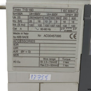 abb-T1B-160-AC00457895-circuit-breaker-(used)-2