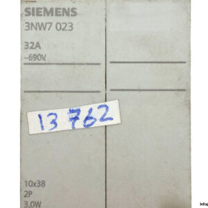 siemens-3NW7-023-cylindrical-fuse-holder-(used)-2