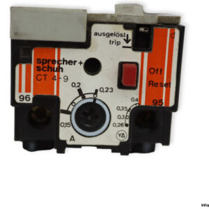 sprecher-schuh-CT-4-9-thermal-overload-protection-relay-(used)-1