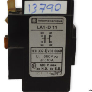 telemecanique-LA1-D-11-auxiliary-contact-block-(used)-1