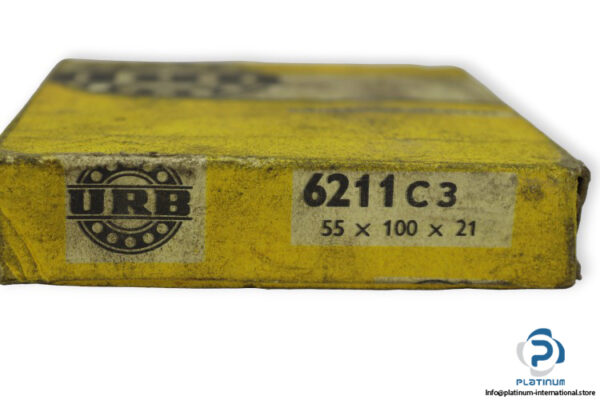urb-6211-C3-deep-groove-ball-bearing-(new)-(carton)-1