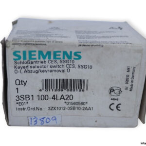 siemens-3SB1-100-4LA20-keyed-selector-switch-(new)-1