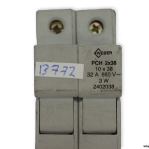 weber-PCH-2X38-fuse-holder-(used)-1