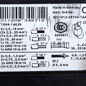 siemens-3RT1044-1AL24-power-contactor-(Used)-3