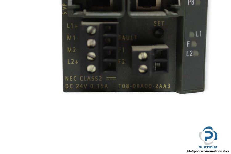 siemens 6gk5108 0ba00 2aa3 ethernet switch siemens-6GK5108-0BA00-2AA3-ethernet-switch-(used)-2