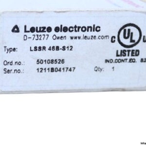 leuze-LSSR-46B-S12-through-beam-transmitter-sensor-(New)-2