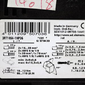 siemens-3RT1054-1NP36-power-contactor-(used)-3