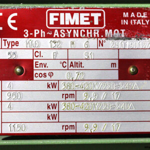 fimet-MA0-132-M-6-brake-motor-(new)-2