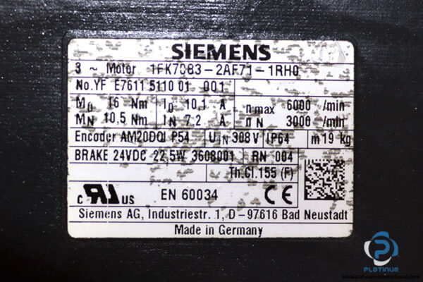 siemens-1FK7083-2AF71-1RH0-synchronous-motor-(used)-3