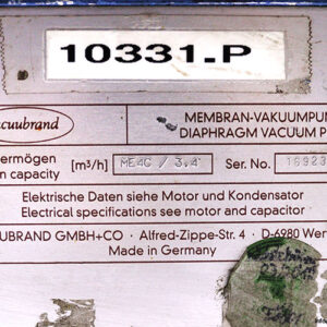 vacuubrand-ME4C-diaphragm-vacuum-pump-(used)-2