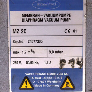 vacuubrand-MZ-2C-diaphragm-vacuum-pump-(used)-2