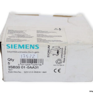 siemens-3SB30-01-0AA31-illuminated-pushbutton-(new)-1