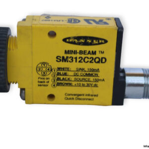banner-SM312C2QD-mini-beam-photoelectric-sensor-(used)-3