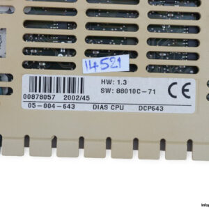 sigmatek-DCP-643-central-processing-unit-(Used)-2