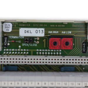 sigmatek-DKL-013-terminal-block-(Used)-1