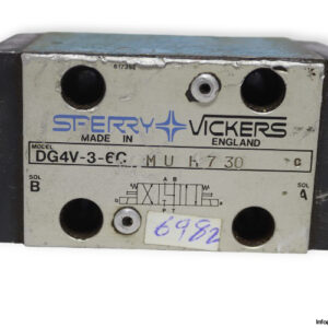 Vickers-DG4V-3-6C-M-U-H-7-30-solenoid-operated-directional-valve-(used)-1