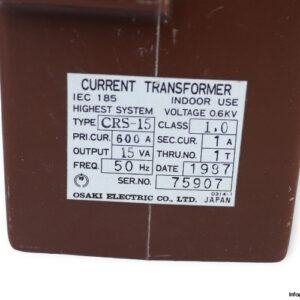 osaki-CRS-15-current-transformer-(new)-1