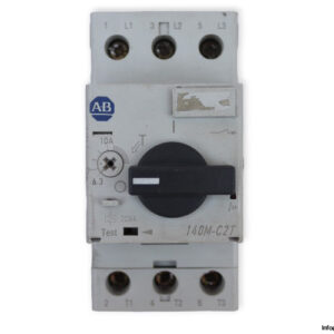 allen-bradley-140M-C2T-C10-motor-protection-circuit-breaker-(Used)-1