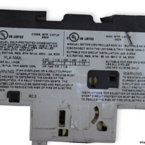 allen-bradley-140M-C2T-C10-motor-protection-circuit-breaker-(Used)-3