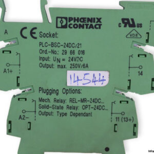 phoenix-contact-PLC-BSC-24DC_21-relay-module-(Used)-1