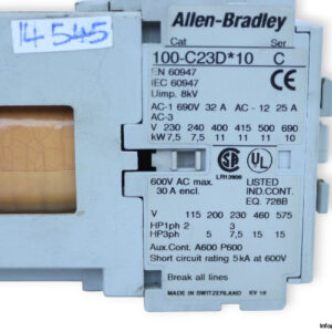 allen-bradley-100-C12D-10-contactor-(Used)-3