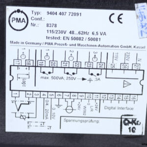 ihne-tesch-9404-407-72091-digital-temperature-controller-(Used)-2