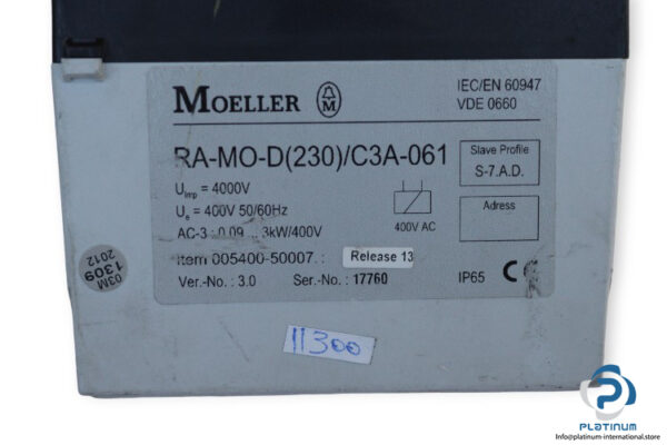 moeller-RA-MO-D(230)_C3A-061-motor-control-unit-(used)-3