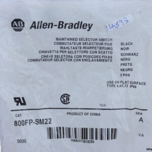 allen-bradley-800FP-SM22-selector-switch-head-(New)-2
