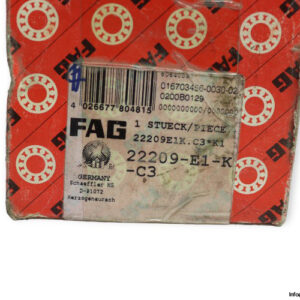 fag-22209-E1-K-C3-spherical-roller-bearing-(new)-(carton)-1