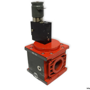 metal-work-V3V-400-shut-off-valve-used