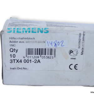 siemens-3TX4-001-2A-auxiliary-contact-block-(New)-4