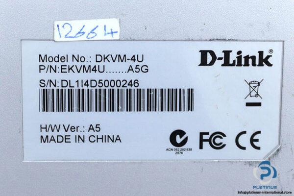 d-link-DKVM-4U-4-port-usb-kvm-switch-(Used)-4