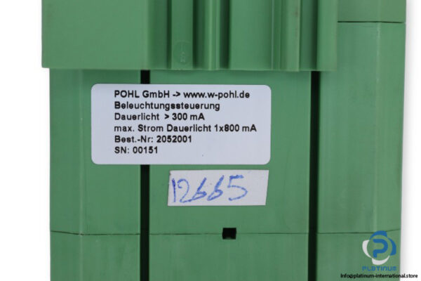 pohl-LC-C-1X-800-PLC-positioning-driver-(Used)-3