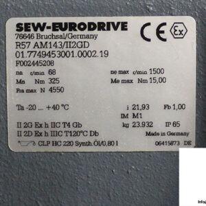 sew-r57-am143_ii2gd-helical-gear-unit-4