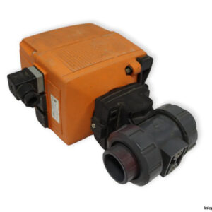 gf-546-DN25-ball-valve-with-actuator-(used)