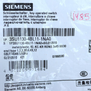 siemens-3SU1130-4BL11-1NA0-key-operated-switch-(New)-2