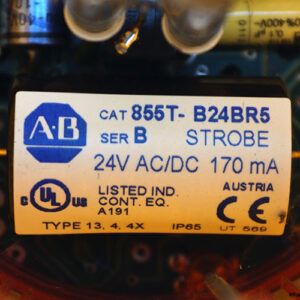 allen-bradley-855T-B24BR5-xenon-strobe-light-module-(Used)-2