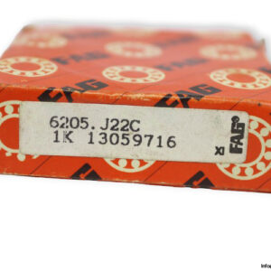 fag-6205-J22C-deep-groove-ball-bearing-(new)-(carton)-2