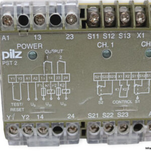 pilz-PST-2-230-V-AC-safety-relay-(Used)-1